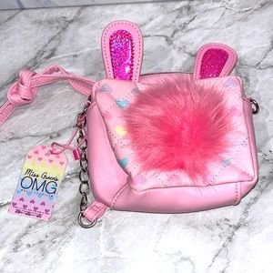NEW Miss Gwen’s OMG accessories pink bunny crossbody